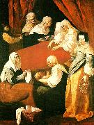 Francisco de Zurbaran birth of the virgin oil painting